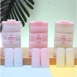 Lô cuốn tóc tự dính có kẹp chắc chắn, dễ sử dụng, không gây đau da đầu 6