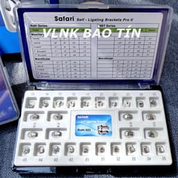 Mắc cài kim loại chỉnh nha, mắc cài tự buộc, mắc cài tự khóa cao cấp slot 018 022 3