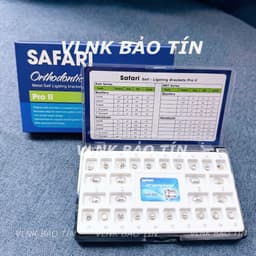 Mắc cài kim loại chỉnh nha, mắc cài tự buộc, mắc cài tự khóa cao cấp slot 018 022 8