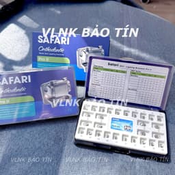 Mắc cài kim loại chỉnh nha, mắc cài tự buộc, mắc cài tự khóa cao cấp slot 018 022 7