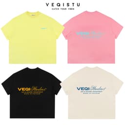 Áo Thun Local Brand VEQISTU " Logo Veqistu ART&GRAPHIC " Áo Thun Boxy Form Rộng  250Gsm Cotton 1