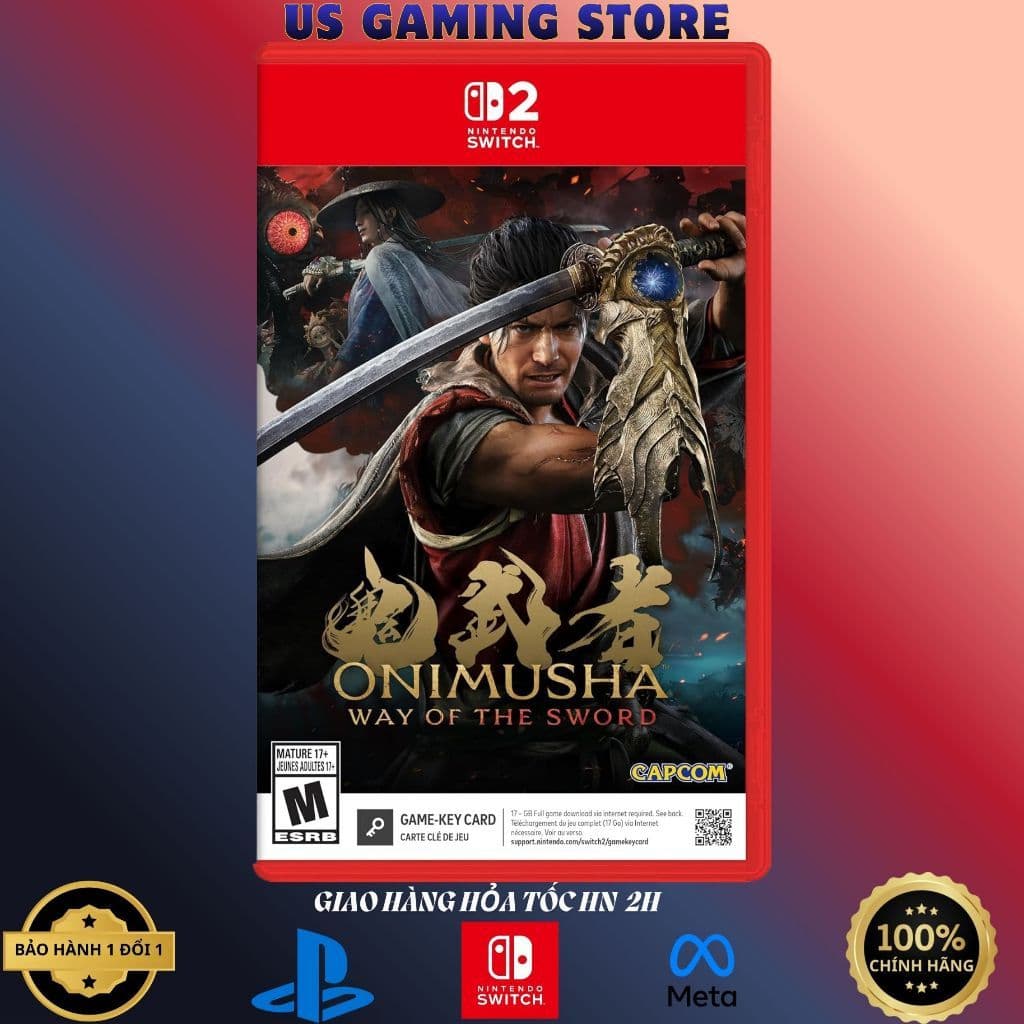 Băng game Onimusha Way of the Sword Nintendo Switch 2