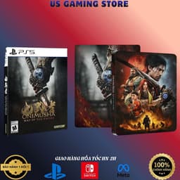 Đĩa game Onimusha Way of the Sword Steelbook Edition PS5 1