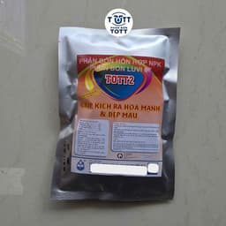 (Combo 2 Gói) Phân bón lan, Dưỡng Cây và Kích Ra Hoa, 36 tép 1 gói, TOTT's Fertilizer 9