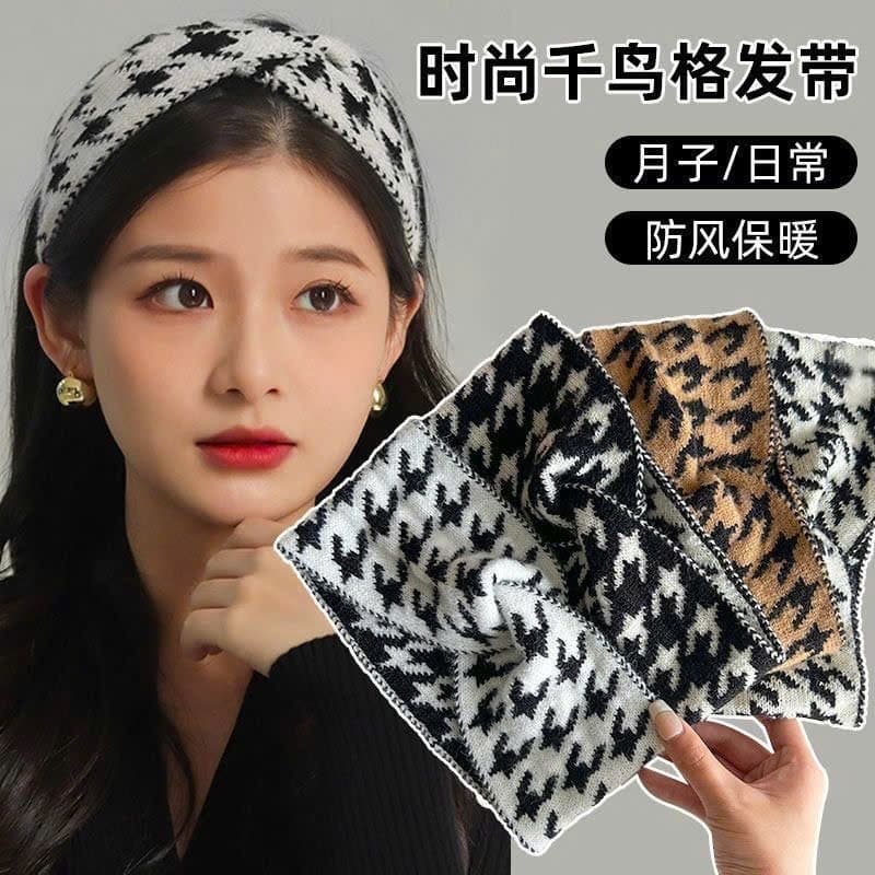 Băng Đô Nơ Rộng Thời Trang Hàn Quốc Co Giãn