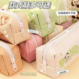 Hộp Đựng Bút Chì Dễ Thương Hoạt Hình Vải A3, Dung Tích Lớn, Nhiều Màu Sắc 2