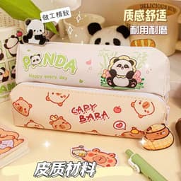 Hộp Đựng Bút Chì Dễ Thương Hoạt Hình Vải A3, Dung Tích Lớn, Nhiều Màu Sắc 3