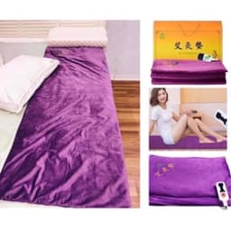 Thảm Đệm Ngải Cứu đông Y Nội địa Trung (Vải Nhung Màu Tím). LMS 8