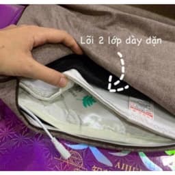 Thảm Đệm Ngải Cứu đông Y Nội địa Trung (Vải Nhung Màu Tím). LMS 5