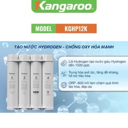 Máy Lọc Nước Để Gầm Kangaroo Hydrogen KGHP12K 12 Lõi Lọc, Vòi 2 Chức Năng, Hàng Chính Hãng 2