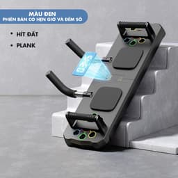 Dụng Cụ Hít Đất Chống Đẩy Có Led Ghi Thời Gian và PUSH UP BOARD Đa Năng 14in. LMS 2