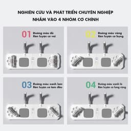 Dụng Cụ Hít Đất Chống Đẩy Có Led Ghi Thời Gian và PUSH UP BOARD Đa Năng 14in. LMS 5