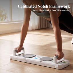Dụng Cụ Hít Đất Chống Đẩy Có Led Ghi Thời Gian và PUSH UP BOARD Đa Năng 14in. LMS 6