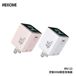 Cốc, Củ sạc nhanh 45W Wekome WU-13 công nghệ AI mới và 30W Anker Zolo A2698/ Remax CM01 3