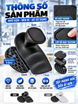 1 Cặp Unisex Original Trọng Lượng Nâng Tay Cầm Tập Gym Grips Miếng Lót Để Bảo Vệ Lòng Bàn Tay Tập Thể Hình Dụng Cụ 8