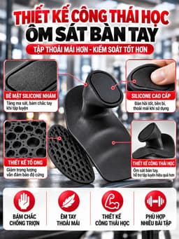 1 Cặp Unisex Original Trọng Lượng Nâng Tay Cầm Tập Gym Grips Miếng Lót Để Bảo Vệ Lòng Bàn Tay Tập Thể Hình Dụng Cụ 4