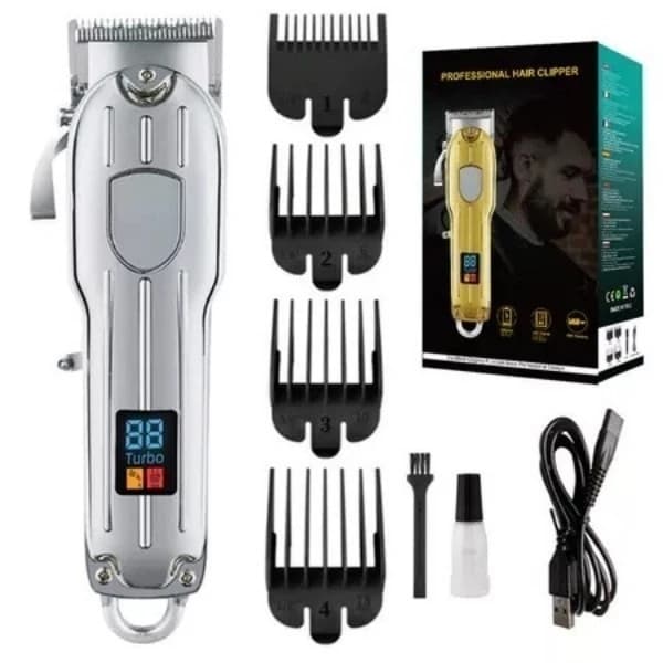 Bộ Tông Đơ Cắt Tóc 5 Trong 1 Màn Hình LED 825 và Jichien JC-0817