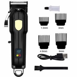 Bộ Tông Đơ Cắt Tóc 5 Trong 1 Màn Hình LED 825 và Jichien JC-0817 7