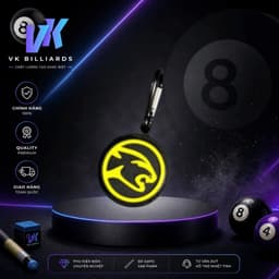 Móc Khóa Clicker Logo Bida – Phụ Kiện Trang Trí Bida 1
