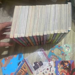 (+3pk) Bộ 14q vở Hanako cậu ma nhà xí tập 1-14 - hanako  Mô tả:  sản phẩm cũ, chất lượng khá đến tốt, đã chụp các góc  b 3