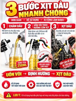 Bình xịt dầu,bình vịt dầu cho máy chạy bộ,máy móc cơ khí 6
