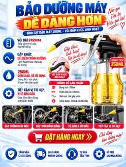 Bình xịt dầu,bình vịt dầu cho máy chạy bộ,máy móc cơ khí 8