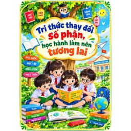 [trang trí lớp] Combo 4 tấm TT góc học tập 3