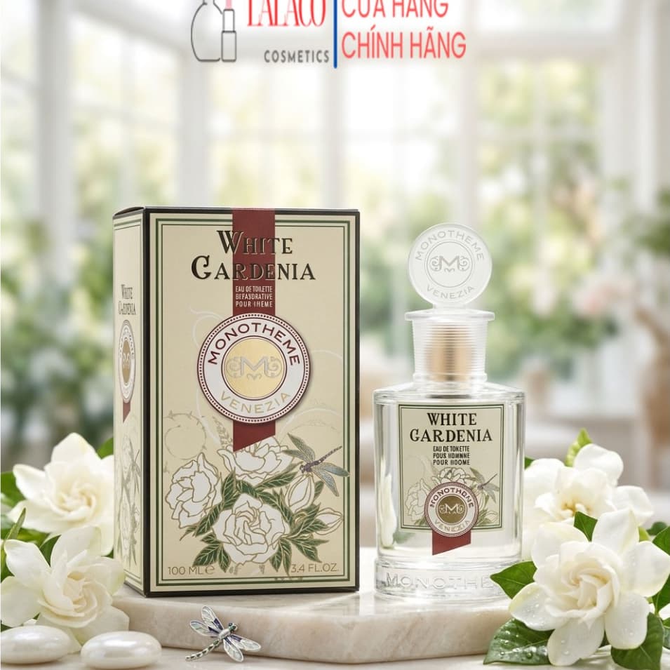 Nước hoa nữ Monotheme White Gardenia EDT chai 100ml