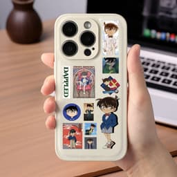 (NEW 2026) Set 8 tấm sticker dễ thương thám tử lừng danh CONAN dùng trang trí, decor sổ sách, bình nước, v.v 6
