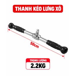 Tay cầm kéo cáp tập gym, Dây thừng kéo xô/ Hàng nhập khẩu -Thế Giới GYM 2