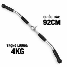 Tay cầm kéo cáp tập gym, Dây thừng kéo xô/ Hàng nhập khẩu -Thế Giới GYM 7