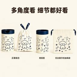 🗑️ TÚI RÁC CUỘN 50 TÚI – HÌNH CÚN SIÊU DỄ THƯƠNG 🐶💕 a1b5 5