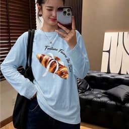 TỔNG HỢP CÁC MẪU- Áo thun cotton Tay Dài In nhiều họa tiết hoạt hình đáng yêu MAYLA Store 3