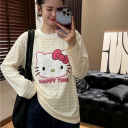 TỔNG HỢP CÁC MẪU- Áo thun cotton Tay Dài In nhiều họa tiết hoạt hình đáng yêu MAYLA Store 5