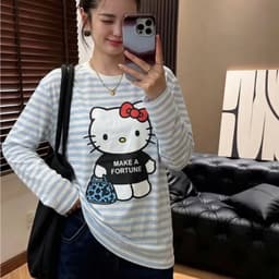 TỔNG HỢP CÁC MẪU- Áo thun cotton Tay Dài In nhiều họa tiết hoạt hình đáng yêu MAYLA Store 6
