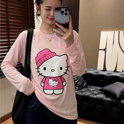 TỔNG HỢP CÁC MẪU- Áo thun cotton Tay Dài In nhiều họa tiết hoạt hình đáng yêu MAYLA Store 7
