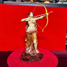 Tượng Nữ thần săn bắn Artemis { Hy lạp cổ đại) in 3D . cao 21 cm 2