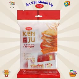 Bánh Quy Kenju Richy Vị Rau Củ Túi 192g , Vị Kem Dẻo Túi 186g - HÀNG CHÍNH HÃNG 3