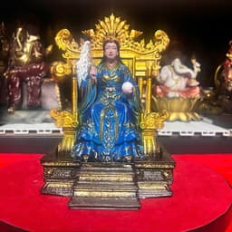 Tượng Cử Thiên Huyền Nữ ( nữ Oa ) in 3D . cao 18 cm 2