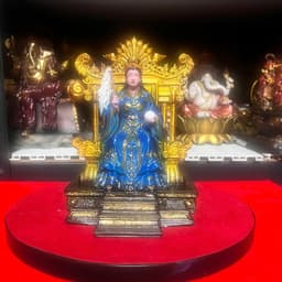 Tượng Cử Thiên Huyền Nữ ( nữ Oa ) in 3D . cao 18 cm 5