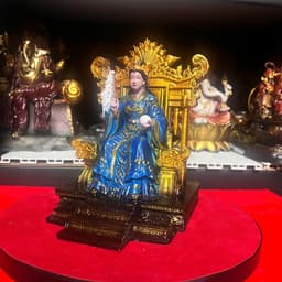 Tượng Cử Thiên Huyền Nữ ( nữ Oa ) in 3D . cao 18 cm 3