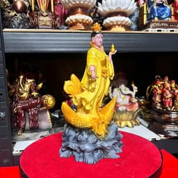 Tượng Cử Thiên Huyền Nữ ( nữ Oa ) in 3D . cao 18 cm 8