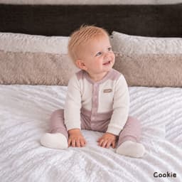 Bodysuit Cho Bé COOKIE, Sleepsuit Phối Nẹp Vải Wavy Cho Bé Từ 0 Đến 12 Tháng 2026 6