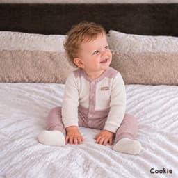 Bodysuit Cho Bé COOKIE, Sleepsuit Phối Nẹp Vải Wavy Cho Bé Từ 0 Đến 12 Tháng 2026 3