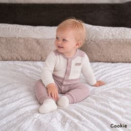 Bodysuit Cho Bé COOKIE, Sleepsuit Phối Nẹp Vải Wavy Cho Bé Từ 0 Đến 12 Tháng 2026 4