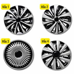 Combo Ốp Lazang Vinfast Minio Green, VF2 Size R13, Ốp Mâm Cho Các Dòng Xe Ô Tô Bánh 13inch, Tự Lắp Đặt Dễ Dàng Tại Nhà 7