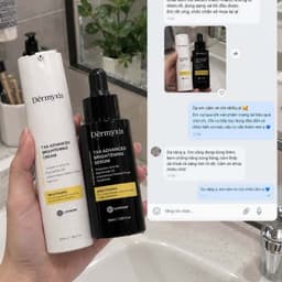 Combo Dưỡng Trắng Da Dermyxis TXA Advanced Brightening Serum + Cream 50ml Hỗ Trợ Giảm Thâm Mụn, Mờ Sạm Nám Hiệu Quả 5