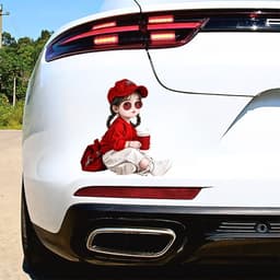 [Hỏa Tốc] Decal Dán Tường Hình Bé Gái Dễ Thương – Decal Tự Dính Chống Thấm Nước Trang Trí Phòng Ngủ Bé 2