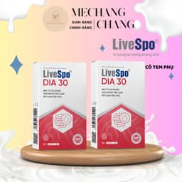 [T12/2027] LiveSpo DIA 30 - Bào tử lợi khuẩn cho người tiêu chảy, rối loạn tiêu hóa 1