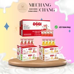 Sữa công thức Pha Sẵn Oggi Gold Pro trái cây Nhiều Vị hỗ trợ hấp thu, tiêu hóa - Hộp 110ml 1